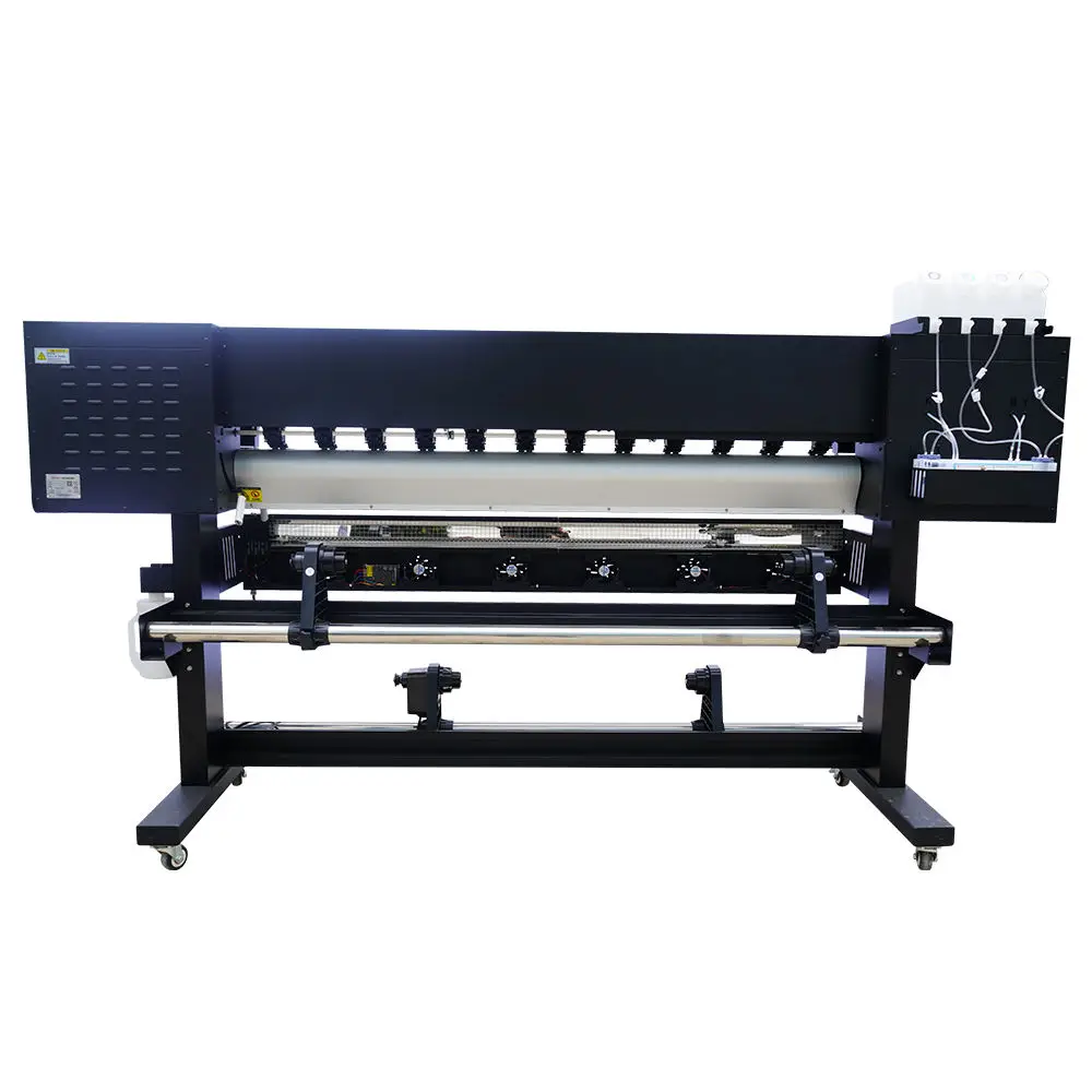 Flexographic Printer Banner Plotter Inkjet XP600/I3200 Eco Solvent Printhead Multicolor Canvas Printing Machine