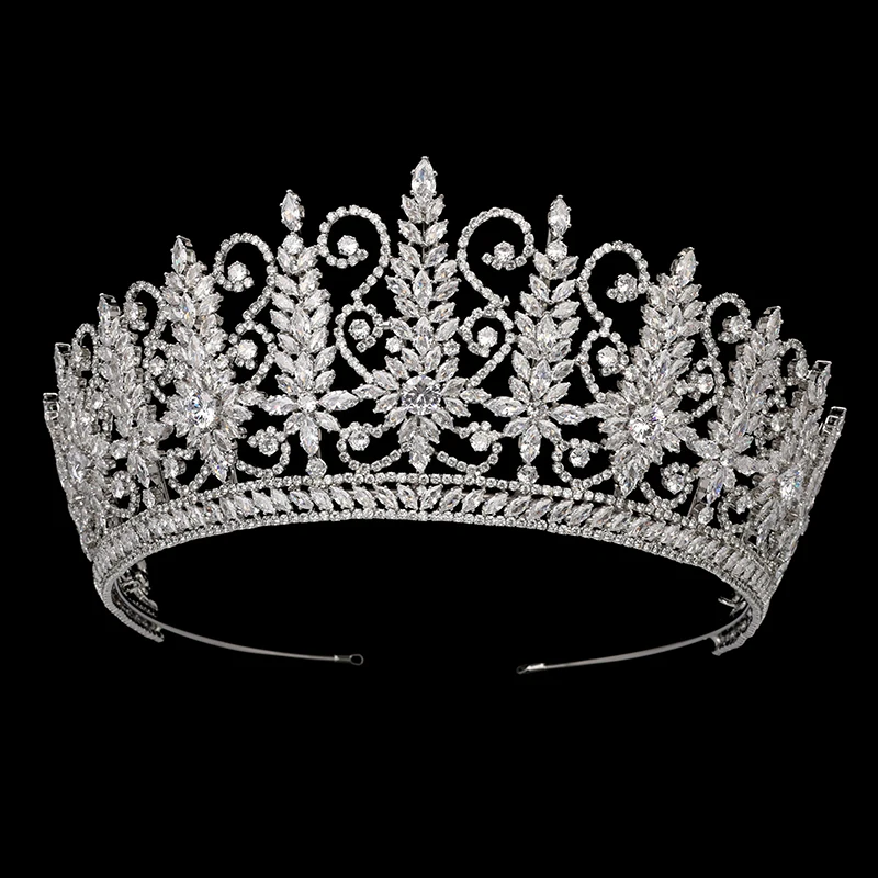 bridal tiara miss universe crown pageant crowns for women wedding head pieces accessories for dresses BC6578