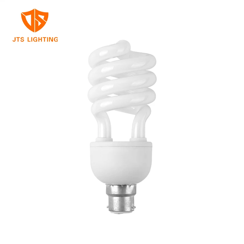  Zhongshan Factory Warm White Spiral Shape B22 E27 22w-26w Energy Saving Fluorescent CFL Lights