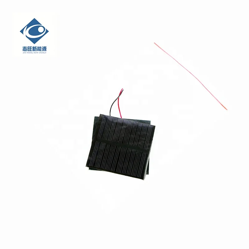 China Manufacturer 5V 0.58W Epoxy Resin Mini Solar Panel ZW-6565-5V High Efficiency Pcb Brand Solar Panel