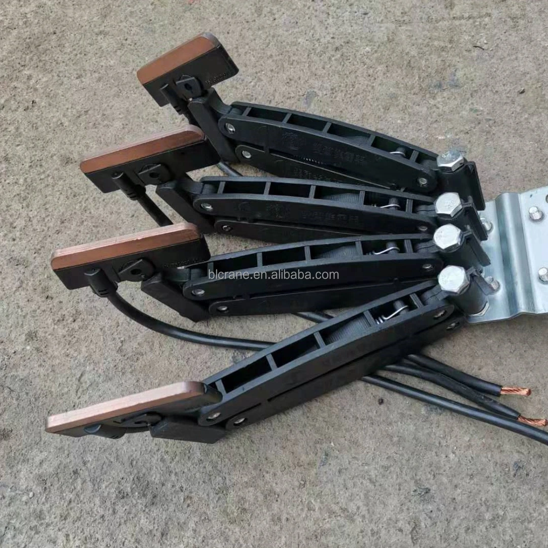 Crane fittings 4p copper busbar crane power rail conductor bus bar