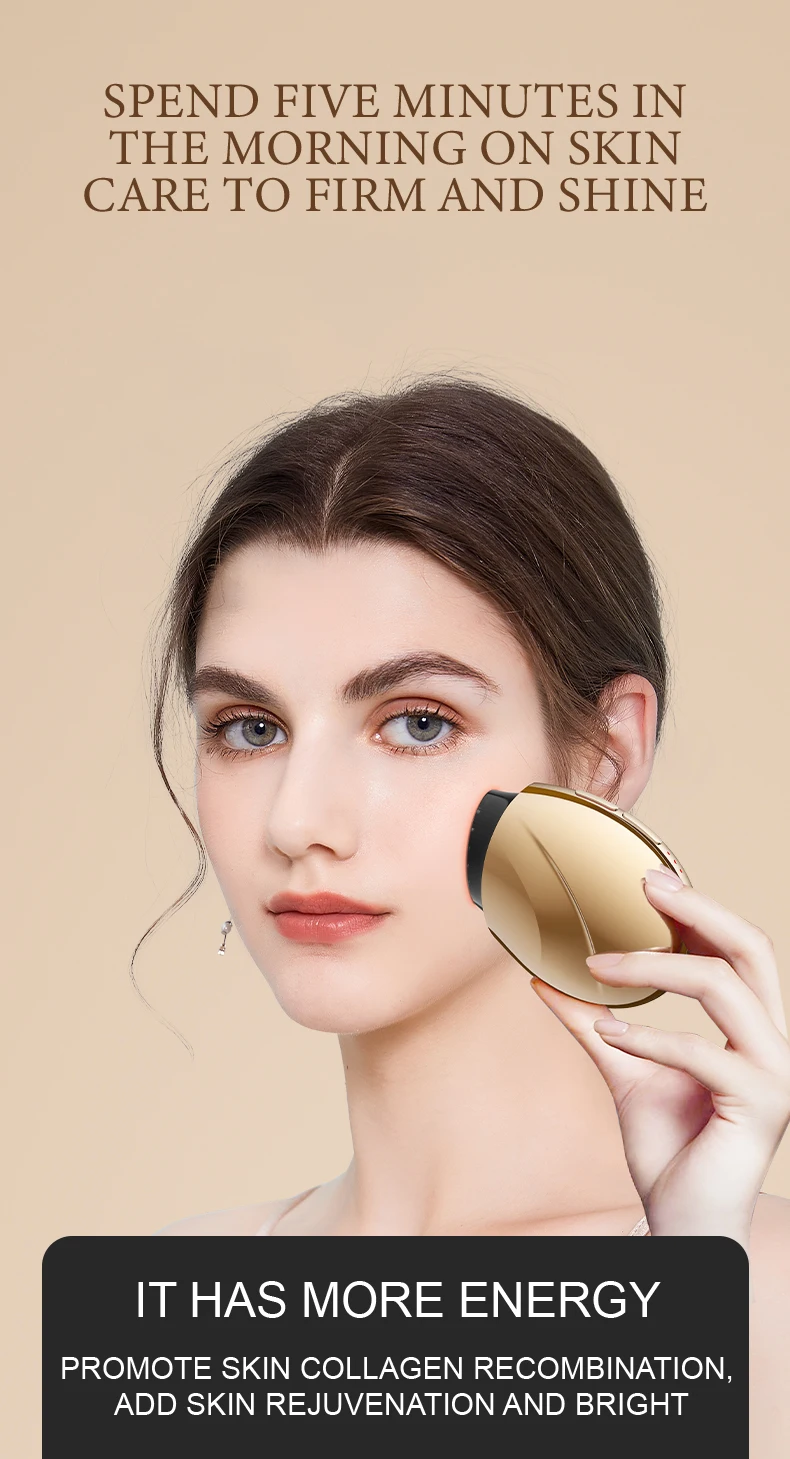 New Multifunctional Wrinkle Removal Face Care Rf Ems Facial Lift Beauty Machine For Home Use