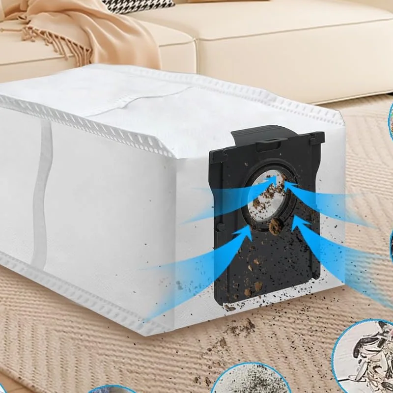 Main Side Brush Mop Cloth Hepa Filter Dust Bag Kit Robot Vacuum Cleaner Parts Accessories for Dreame X40 Ultra S30 Pro