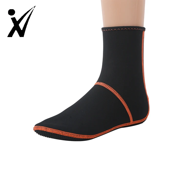 Factory Wholesale Water 3mm Anti-Slip Neoprene Wetsuit Sock Beach Booties Fin Swim Socks for Water Sports Socks