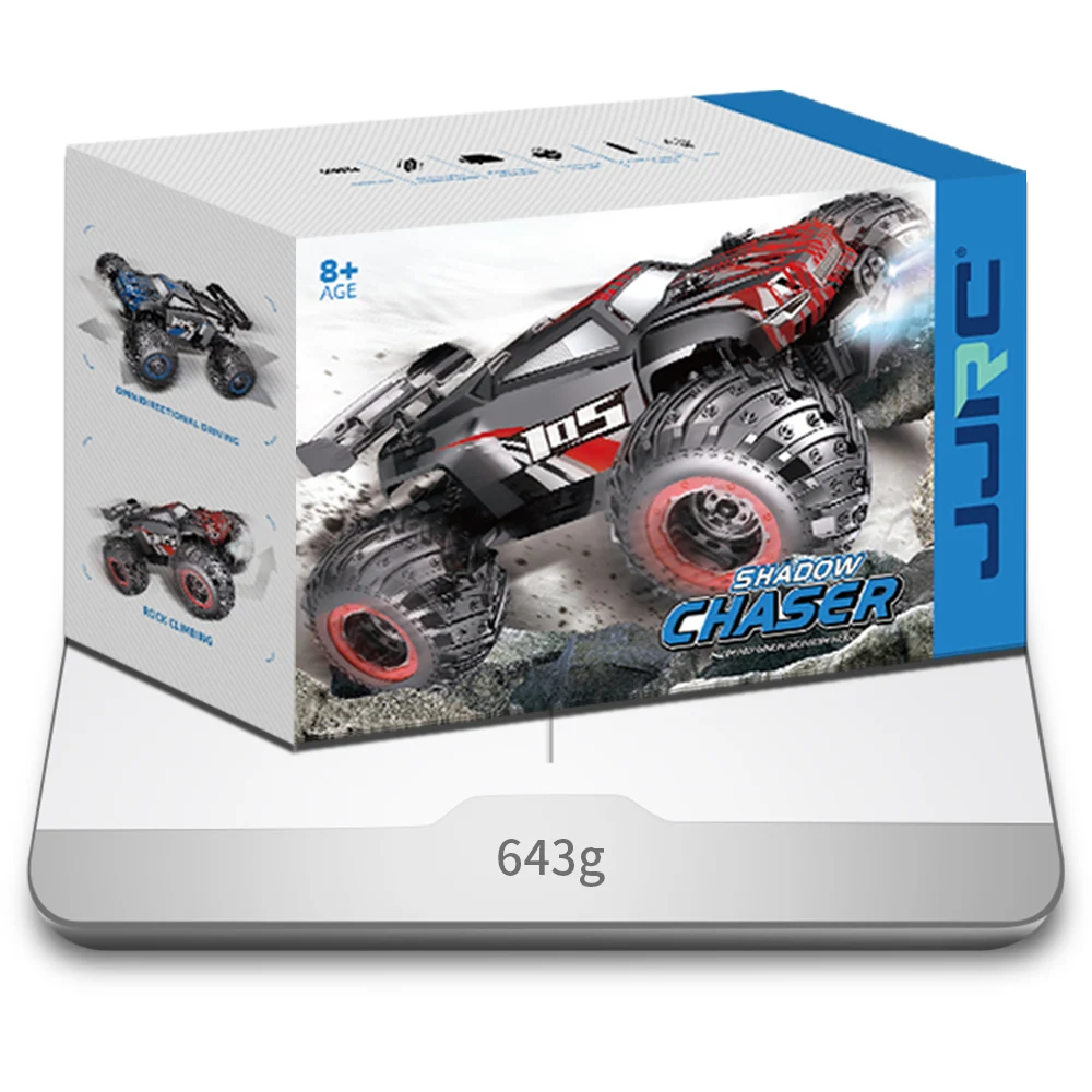 JJRC Q105 Hot sells remote control off-road dual drive high speed form competitive Bigfoot non-slip toy RC car