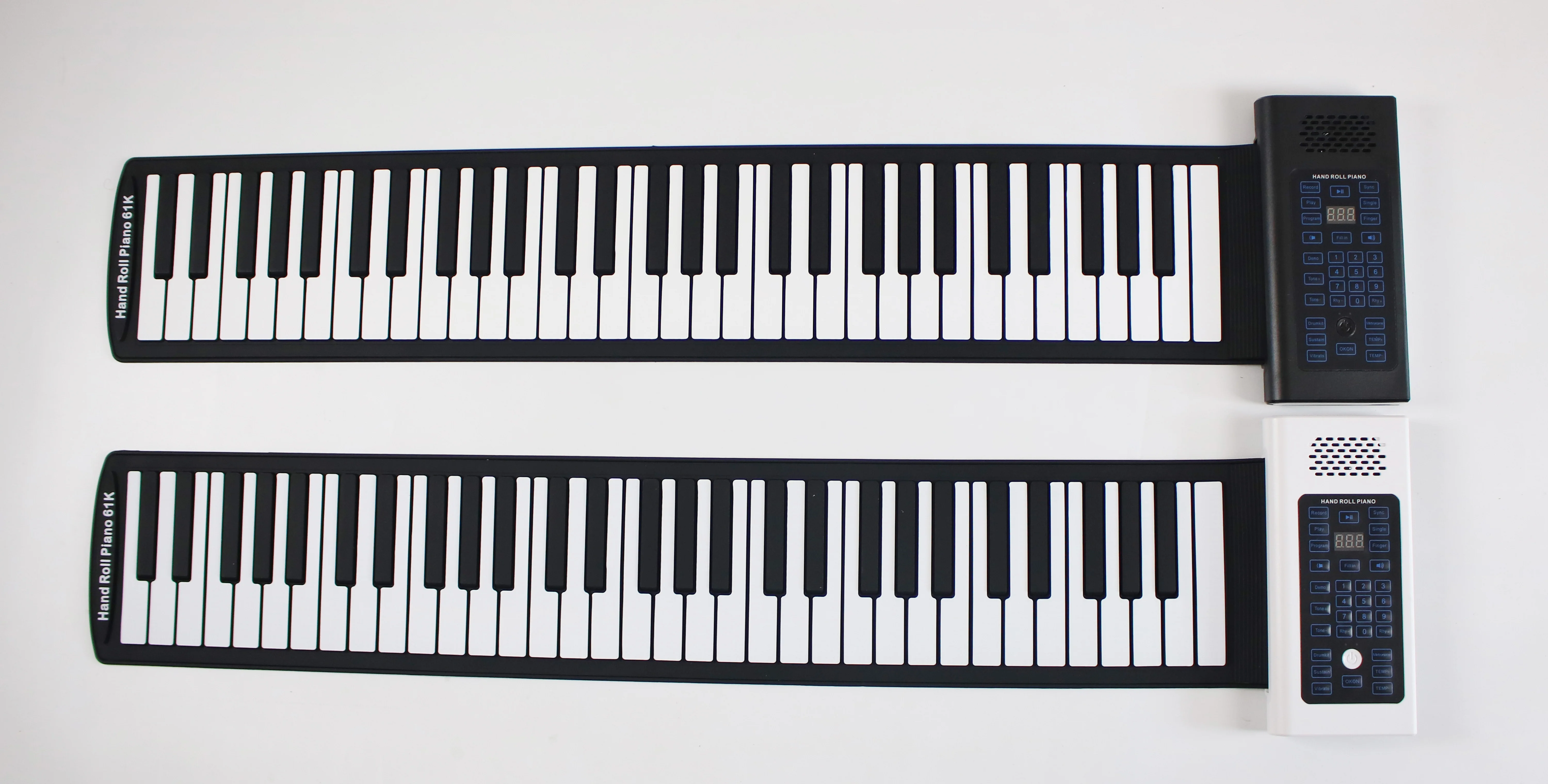 Flexible MIDI Roll Up Mini Music Piano Keyboard 61 Keys Electric Digital Piano