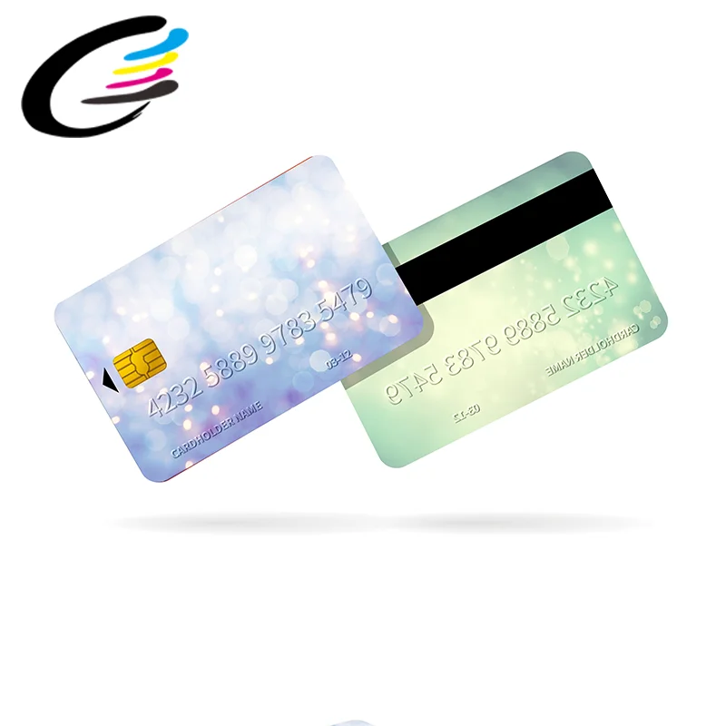 Fcolor оптовая продажа, высокое качество, карточка без рисунка, цифровая струйная печать, белая ПВХ Карта