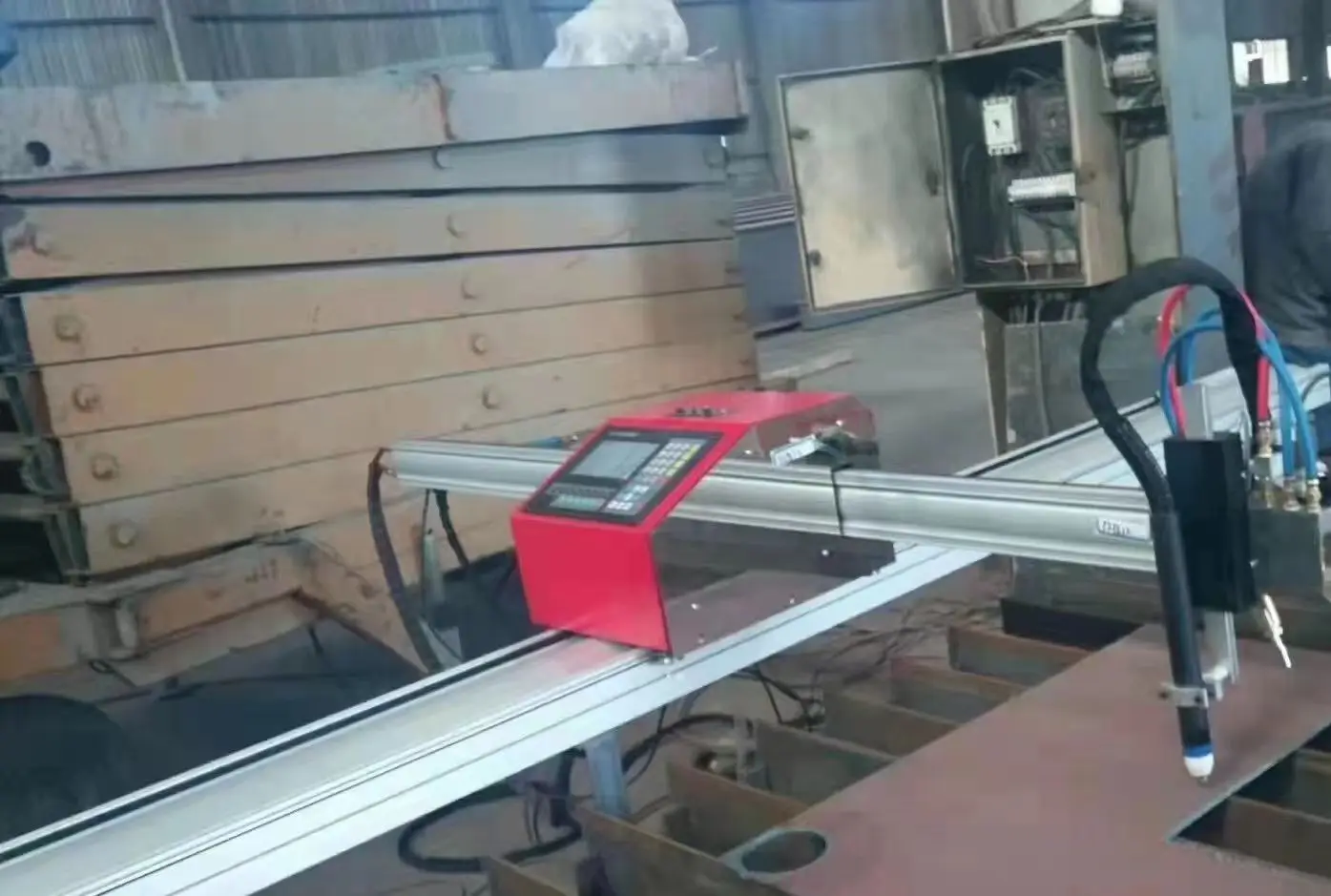 High precision and high speed micro CNC plasma/flame dual-purpose cutting machine   Oxygen acetylene gas flame cutting machine