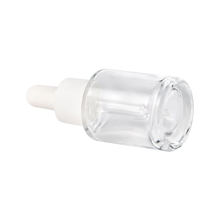  Factory Direct Custom Clear Dropper Bottle 15ml Round Essential Oil Empty Glass