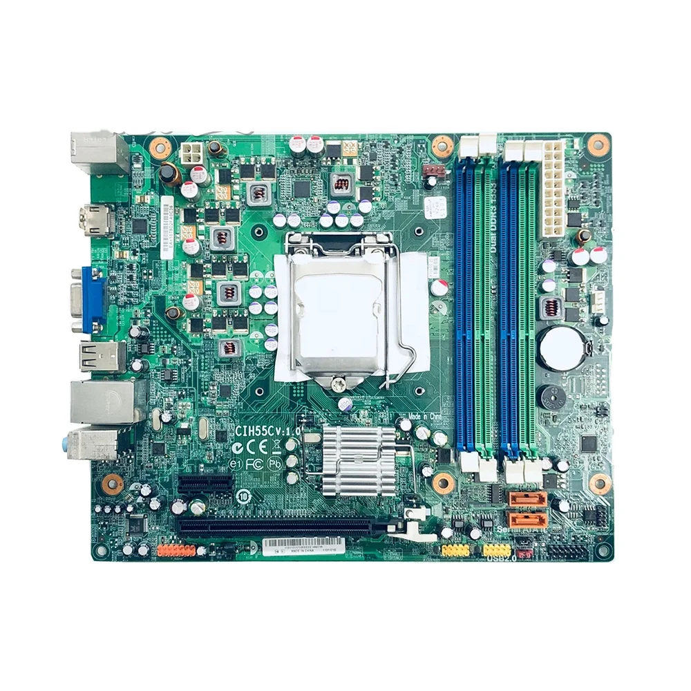 100% рабочая настольная материнская плата для Lenovo H55 H320 R608 H310 CIH55C V: 1 0 H55H-LD полностью