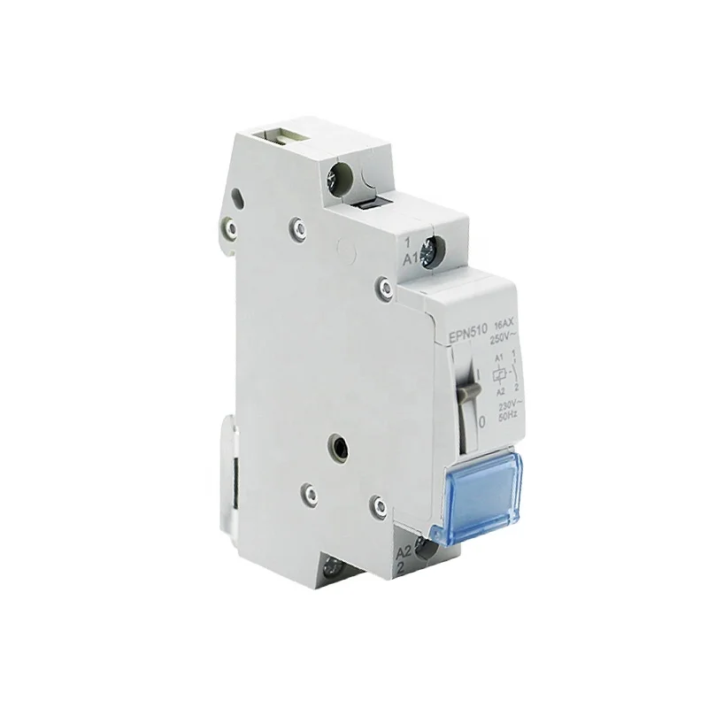 JOYELEC EPN510 Self Lock Relay 16A 1NO 230V Pulse Relay Din Rail Switch