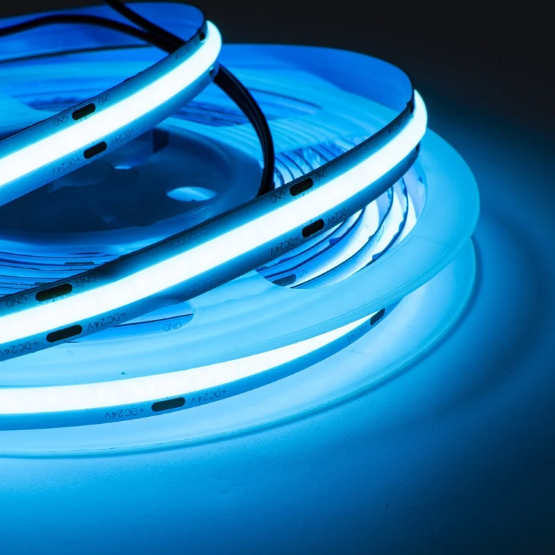 New Arrival Seamless 768leds 10mm 14W 12V 24V Flexible Cob Led Strip RGB For 5050 RGB Led Strip