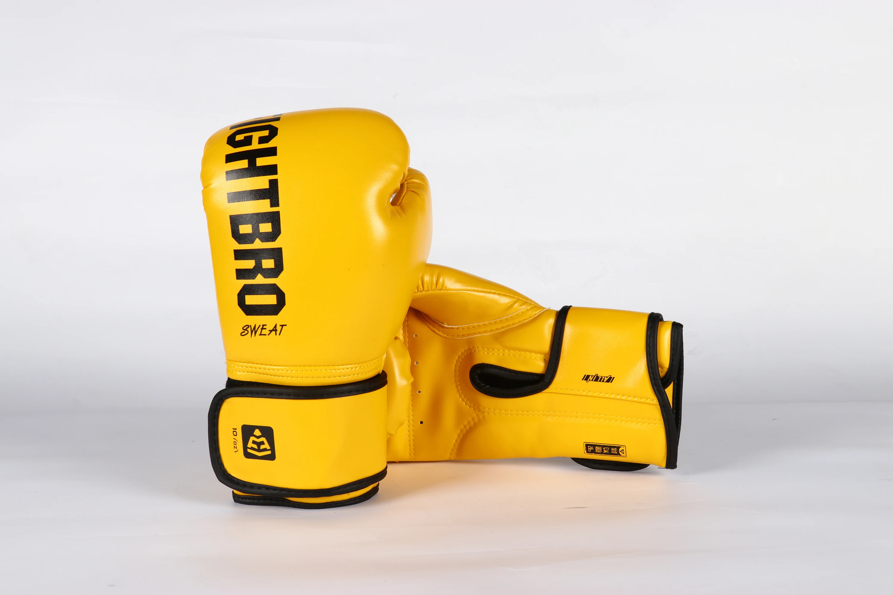 FIGHTBRO factory Custom Printed 8oz/10oz/12oz/14oz/16oz MMA Leather Training Boxing Glove