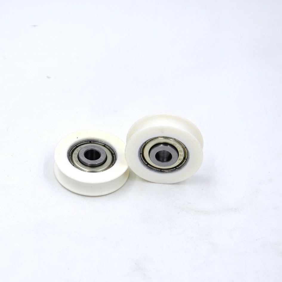 BSU60832-8.7R3.5 8x32x8.7mm Groove Steel Nylon Pulley Manufacturer Wheels with 608 Bearing