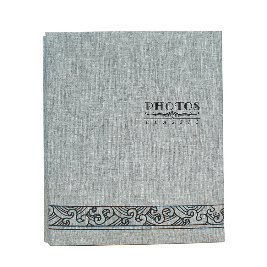 Guanmei 4R 4x6 PP pocket sheet Photo Album holding 160 photos Wholesale fabric cover wedding photo albums