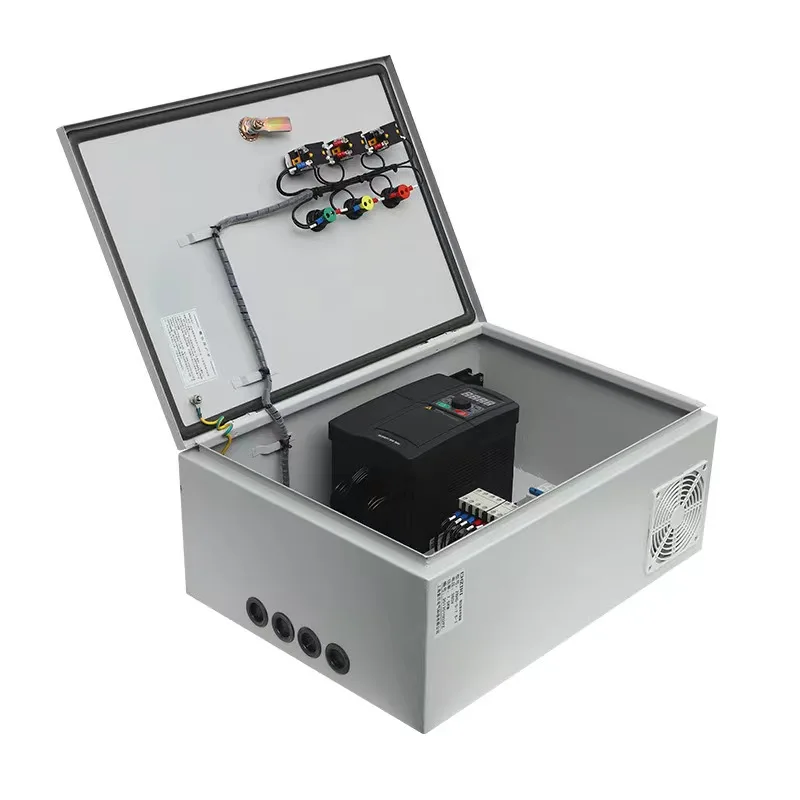 Factory supply 0.75KW~18.5KW constant pressure water supply control box VFD variable frequency control cabinet distribution box