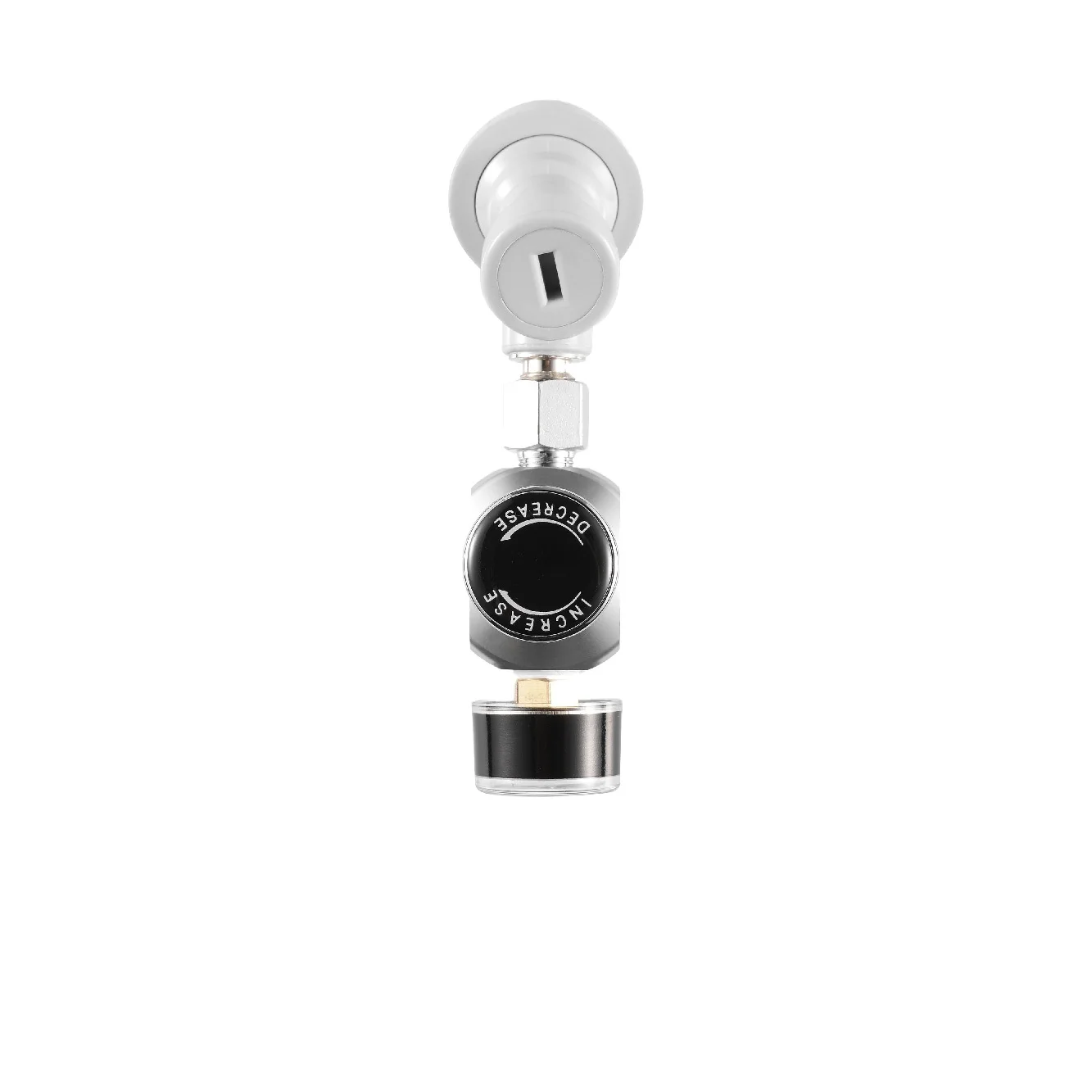 
mini Co2 pressure regulator with gauge for beer/coffee keg system 