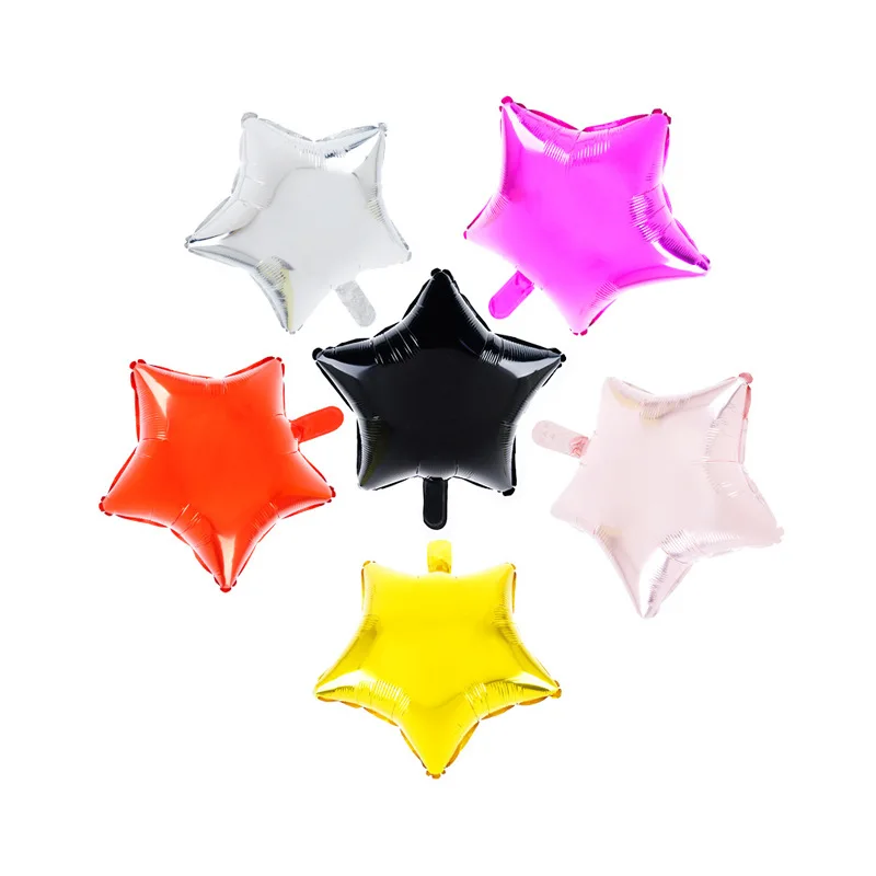 18 inch star aluminum film balloon various colors star Balloon Party Decoration