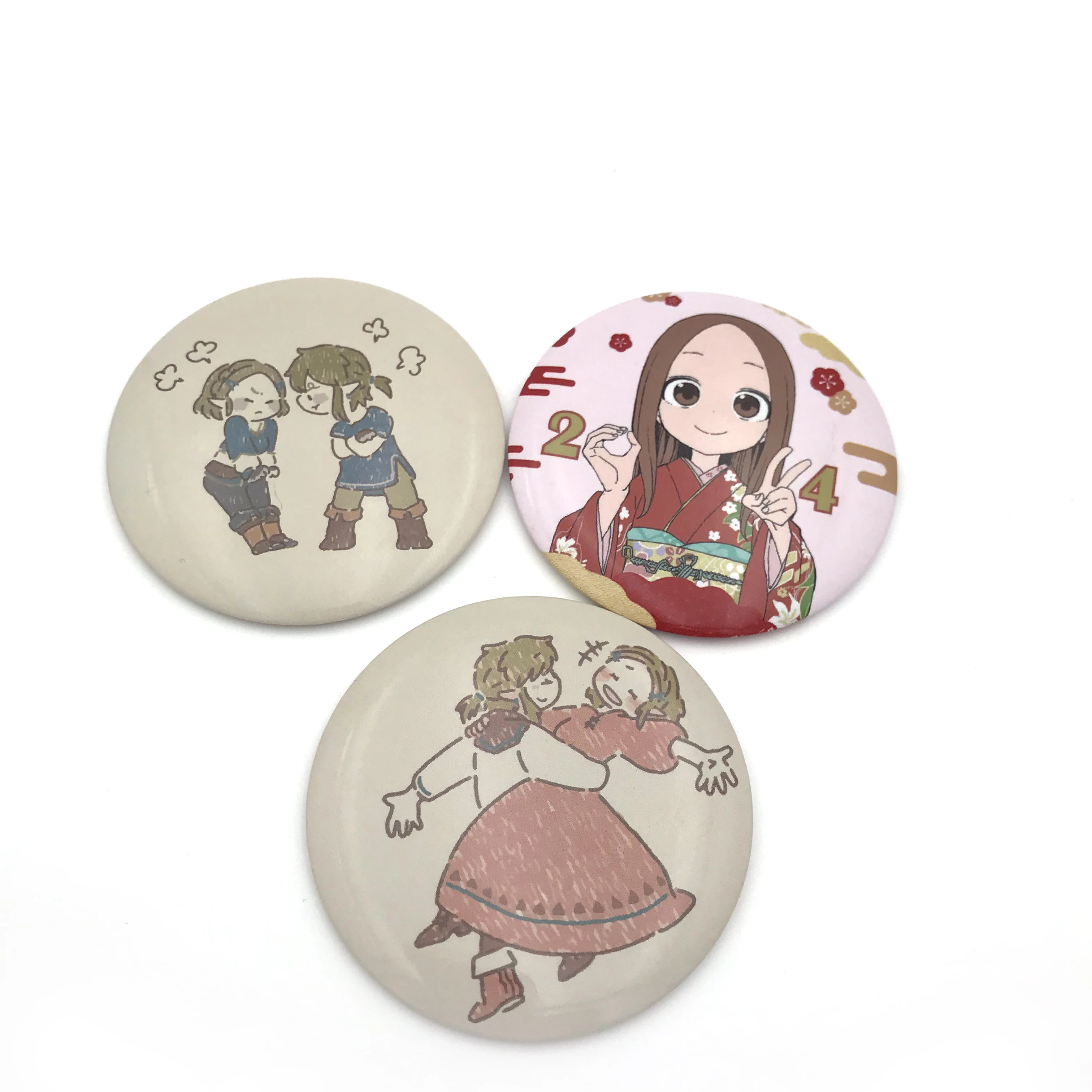 Round Tinplate Compact Mirror with Custom Print Metal Pocket Mirror for Makeup Portable and Perfect for On-the-Go