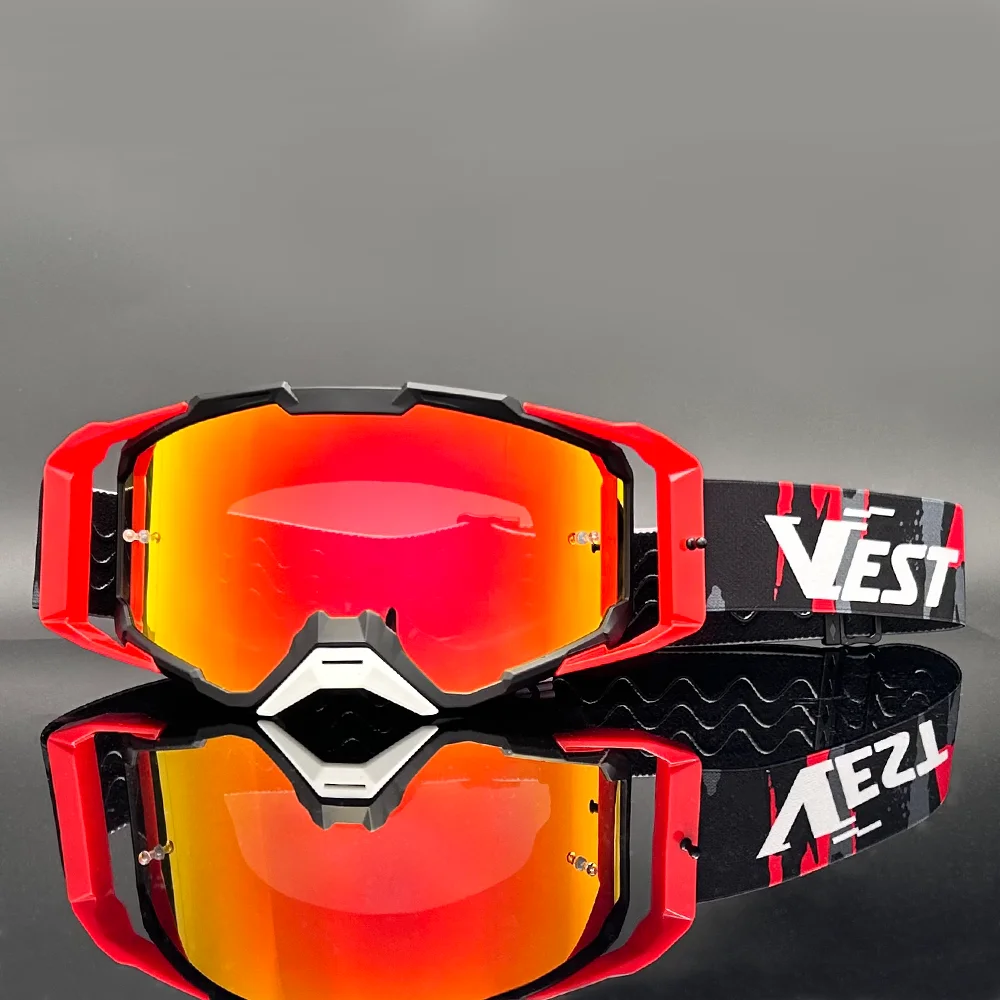 Wholesale Custom Motorcycle Goggles ATV Motocross Dirt Bike Racing Riding Goggles Off Road MX Dustproof Windproof Goggles