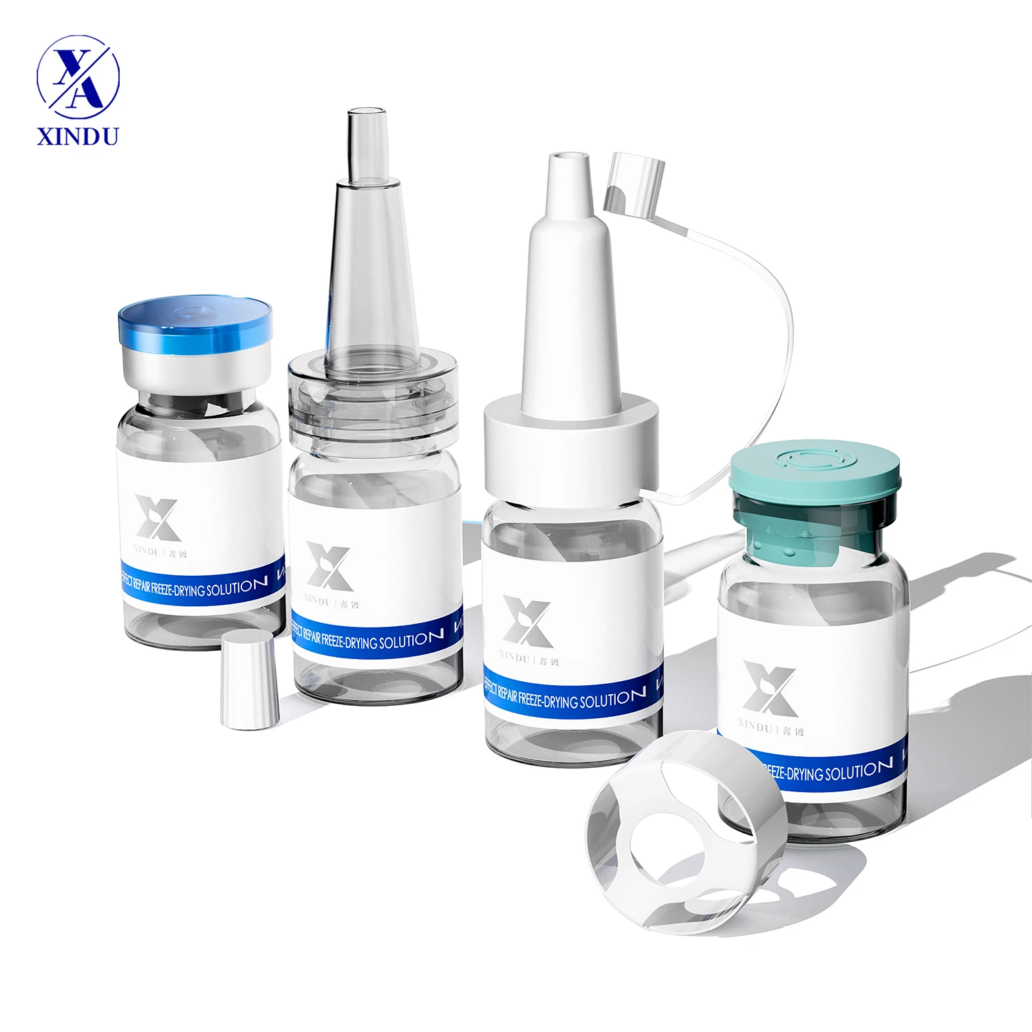 Wholesale Empty 2ml 3ml 5ml 10ml 20ml Mini Vials High Quality Clear Amber Sterile Custom Round Small Tubular Glass Vials