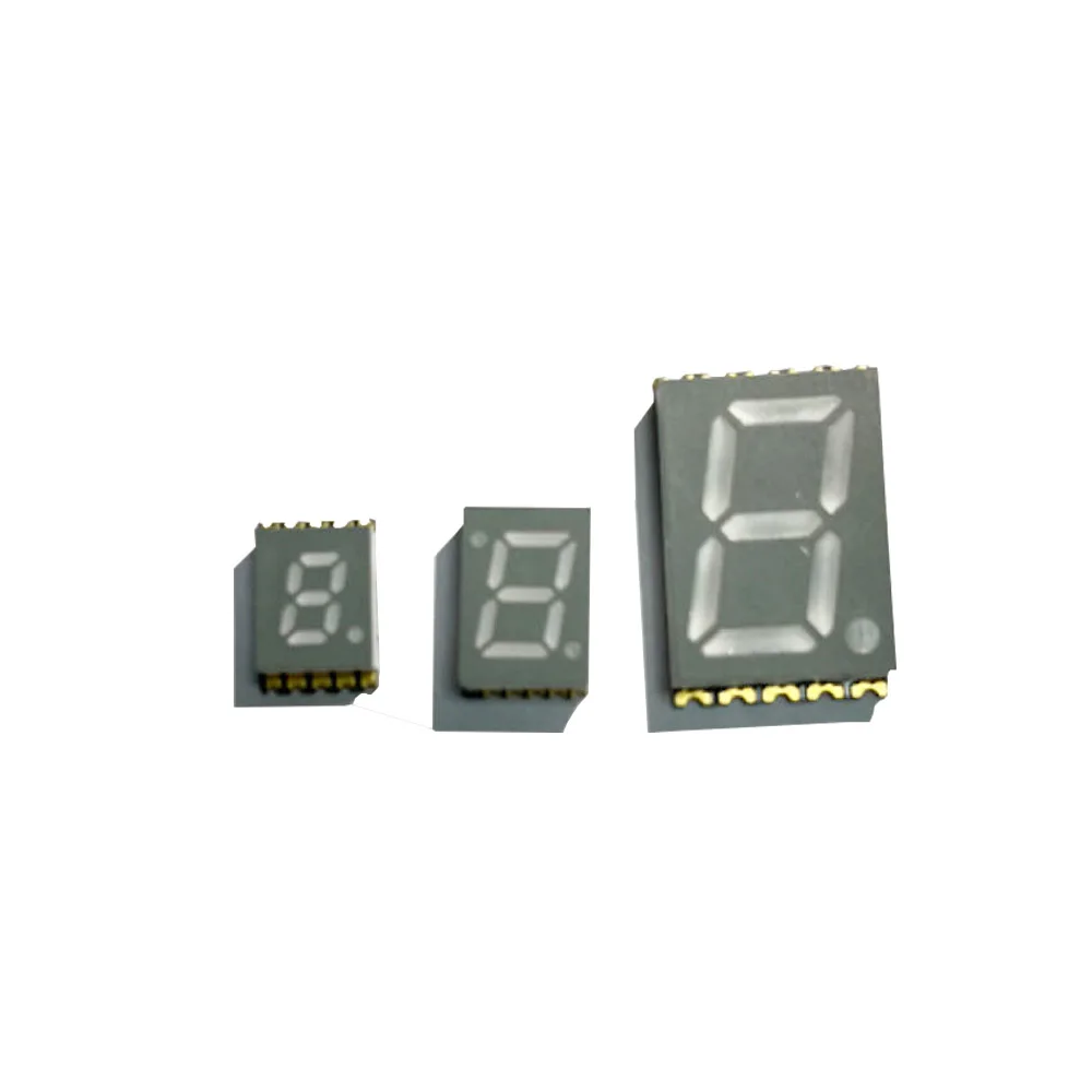 Factory Supply 0.2,0.28,0.3,0.39,0.4,0.51,0.56,0.8 inch single digit SMD 7 segment display Seven segment SMD led display
