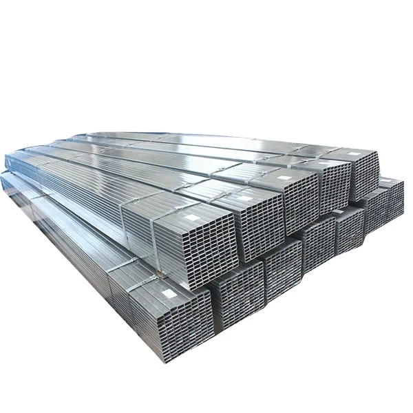 Hollow Section Pre Galvanized  Rectangular Steel Pipe and Tube