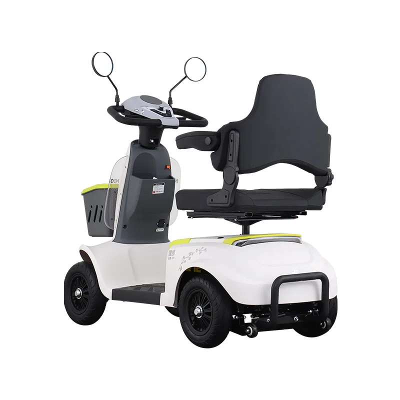 NEO Handicapped Scooter with Lens Headlight and Four Wheel Suspension by VIGOROUS