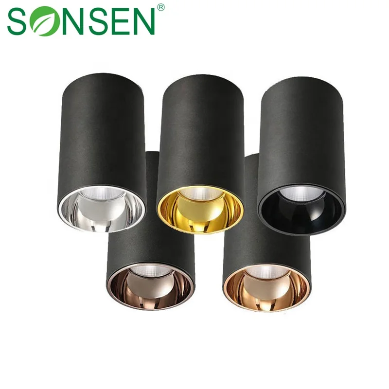 Design square led surface mounted downlight 7w 10w 12w 15w 20w 30w round ceiling led surface downlight with led driver lifud