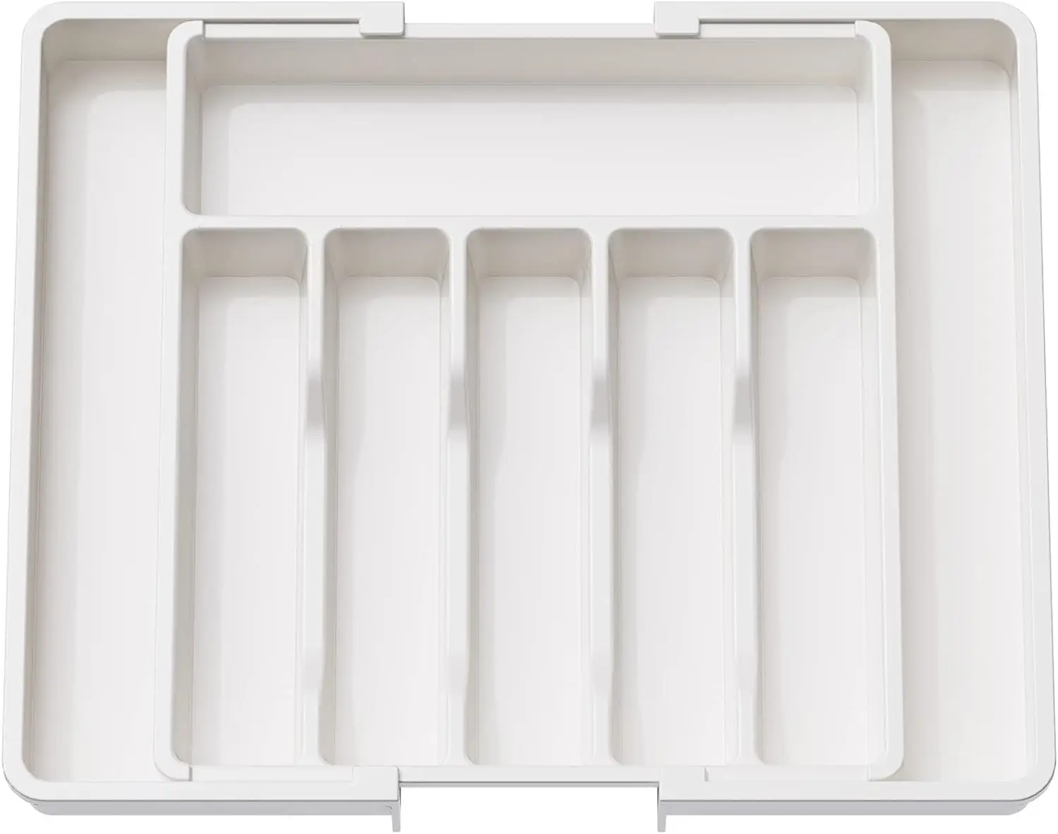 Profession IN STOCK Perfect 8 Compartmente Expandable Plastic Kitchen Drawer Utensil Organizer Cutlery Tray