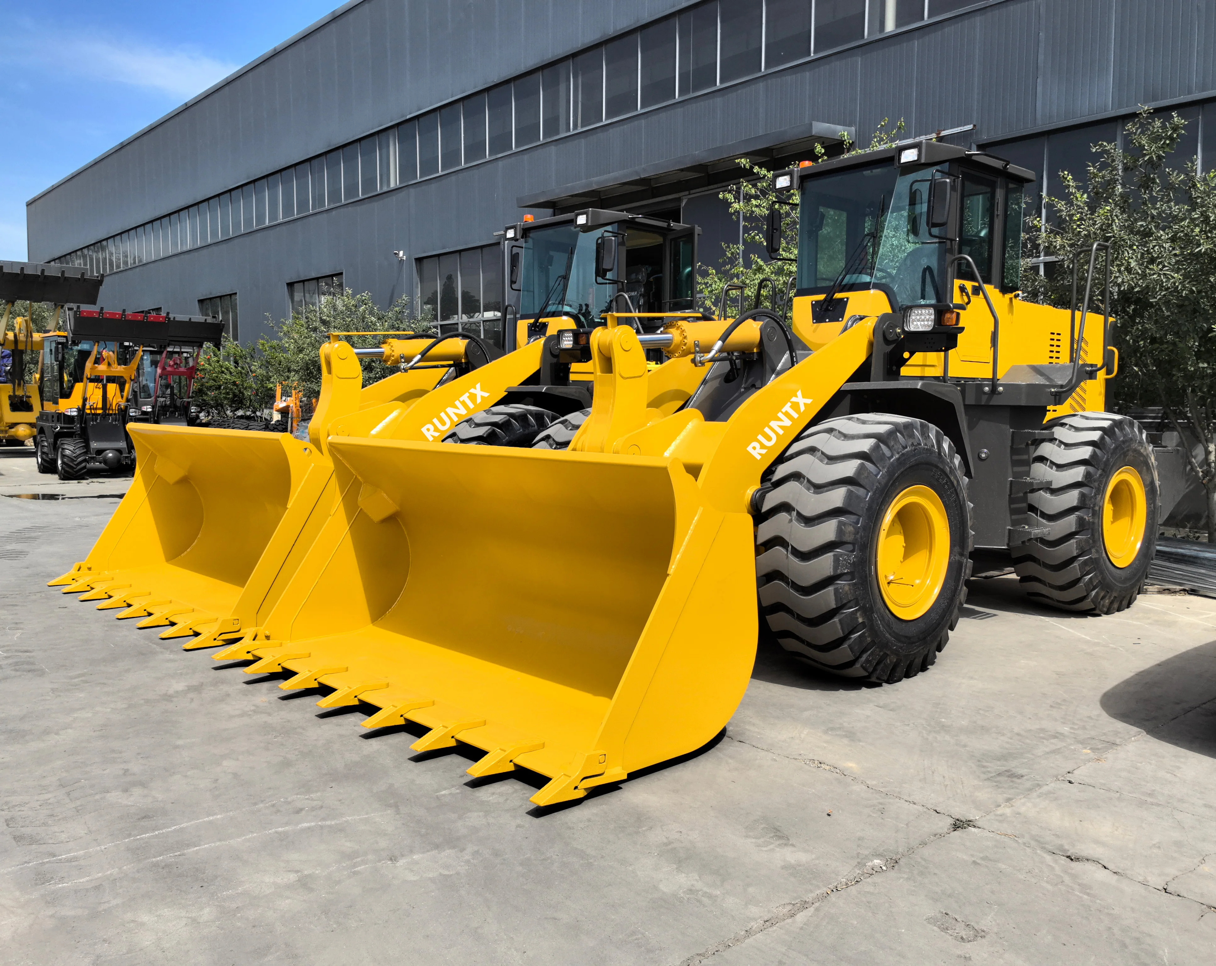RUNTX RTX650 5 Ton Front Wheel Loader with 3m³ Bucket