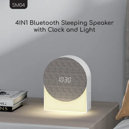 White Noise Machine USB Rechargeable Sleep Sound  For Sleeping Relaxation For Baby Adult anti-noise with Bluetooth speaker
