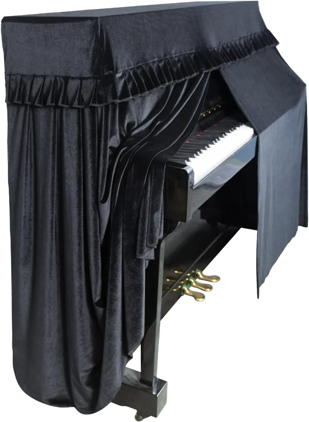 Premium Velvet Piano Cover Cloth - Soft, Breathable & High-Quality Dustproof Scarf Wholesale Hot Selling 2024
