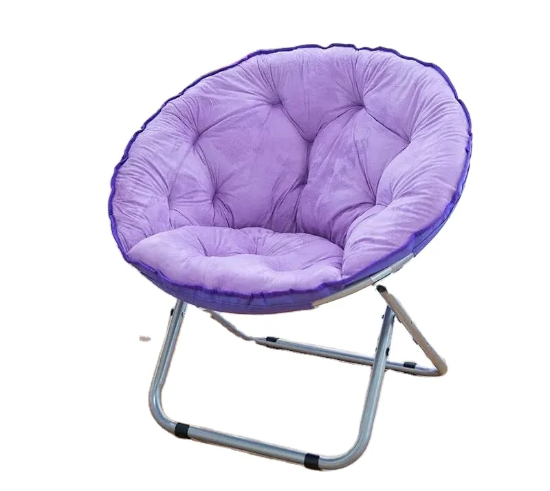 
Portable Lounge Bean Bag Living Room Velvet Chair Folding chairs 