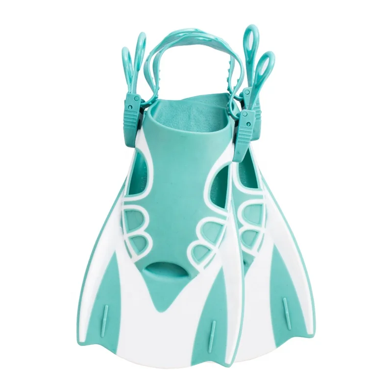 WAVE sport fins water sports equipment swimming flipper adults adjustable strap swim training scuba short bodyboard fins