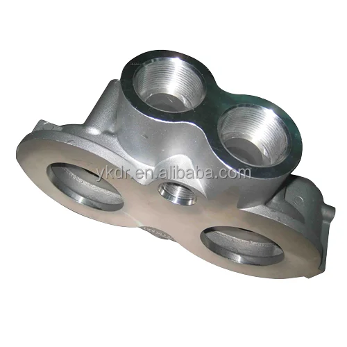 sand casting sand casting Custom manufacturedIn china precision cnc machining Intake manifold aluminum flange
