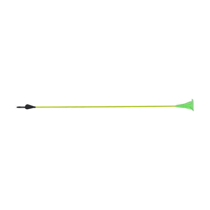 Portable Suction Cup Arrows Shooting 7mm Fiberglass Youth Beginner Practice Bow and Arrow Toy Archery Rubber Sucker Arrows