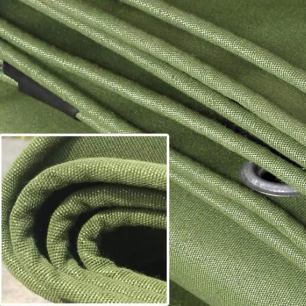 truck canvas pvc tarpaulin green canvas tarps portable lightweight waterproof rain tarp for cover