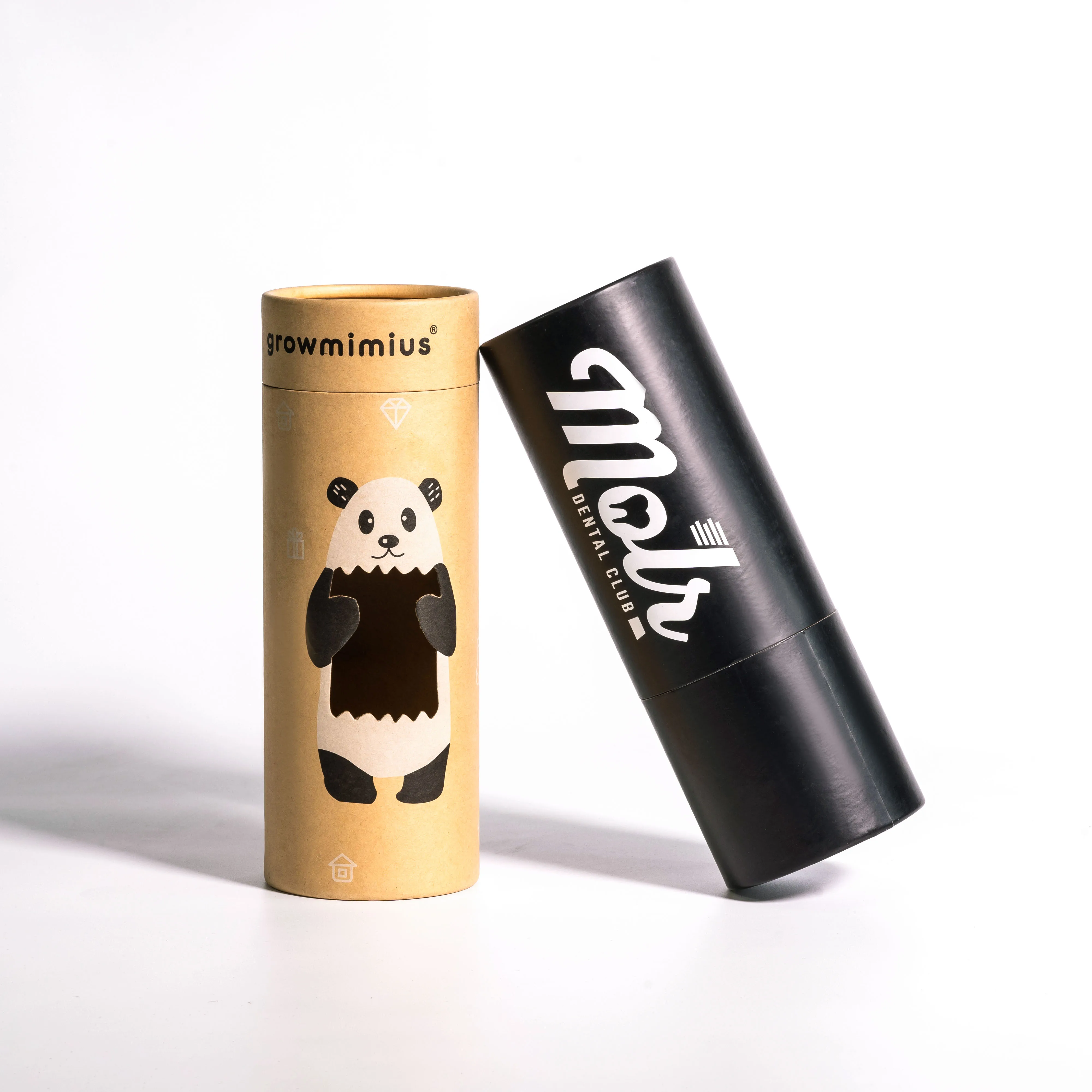 Professional supplier high-level paper cardboard round packaging cylinder box, kraft paper tube sock box