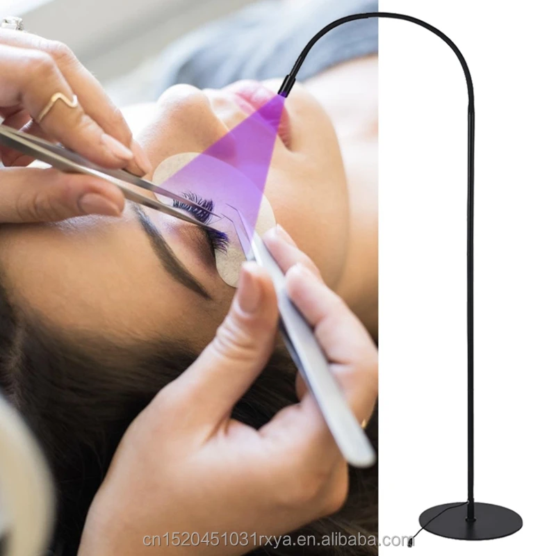 Korean High Quality Luxury Black uv lash extension glue light Eyelash Extension Custom Fast Strong Private Label uv lash glue