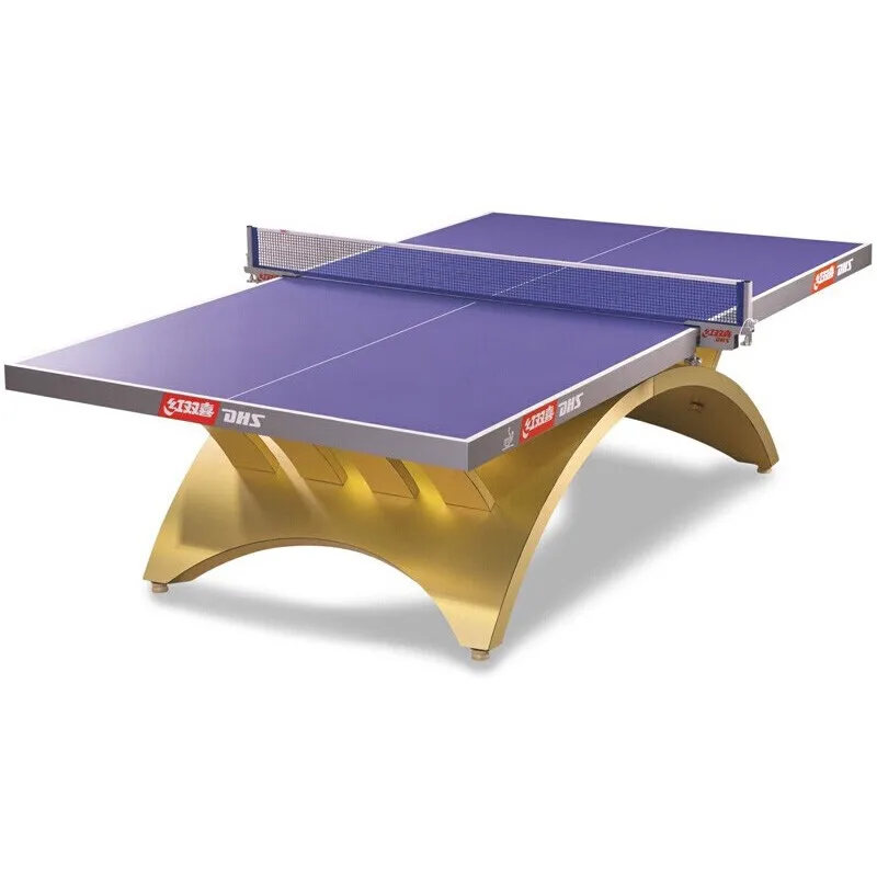 
Double Happiness (DHS) Golden Rainbow Competition Table Tennis Table Professional Table TCH-G LED lights 
