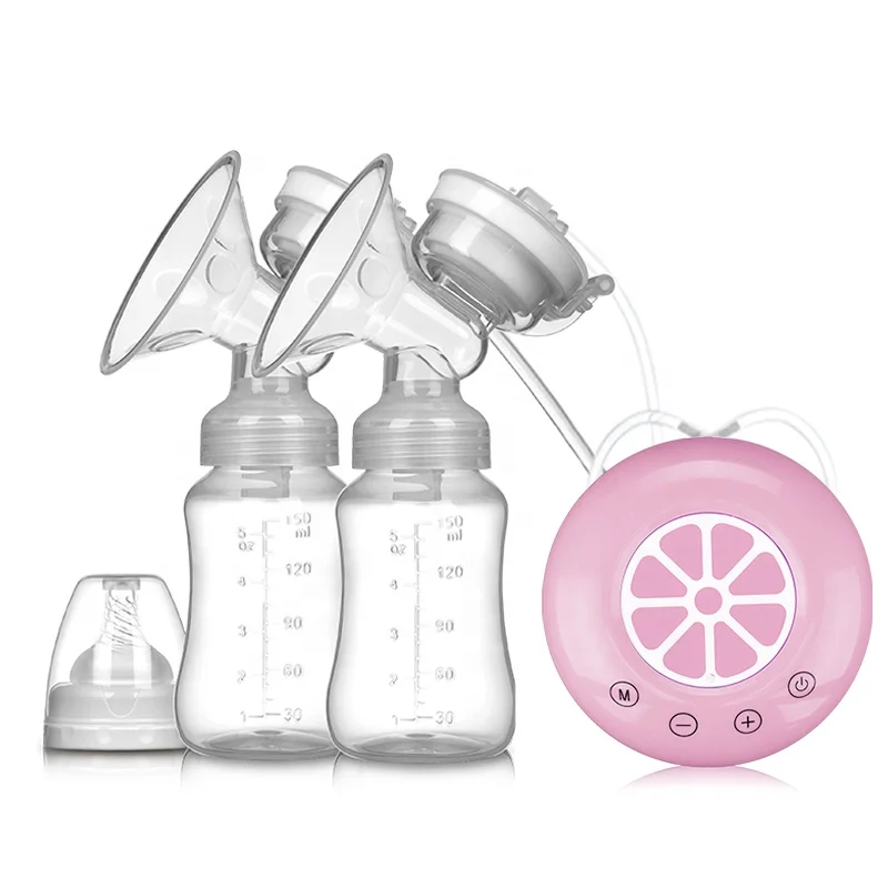 Double Portable Electric Breast Milk Breastfeeding Pump with Mass Function