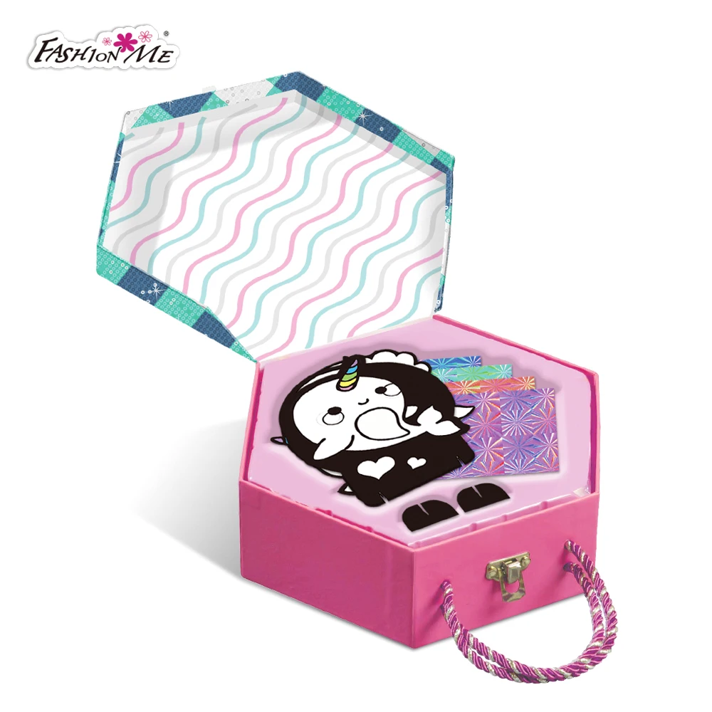 Custom Kids Cartoon Sea Animal DIY Foil Art Painting Set Color Your Own Foil Paste Diy Crafts