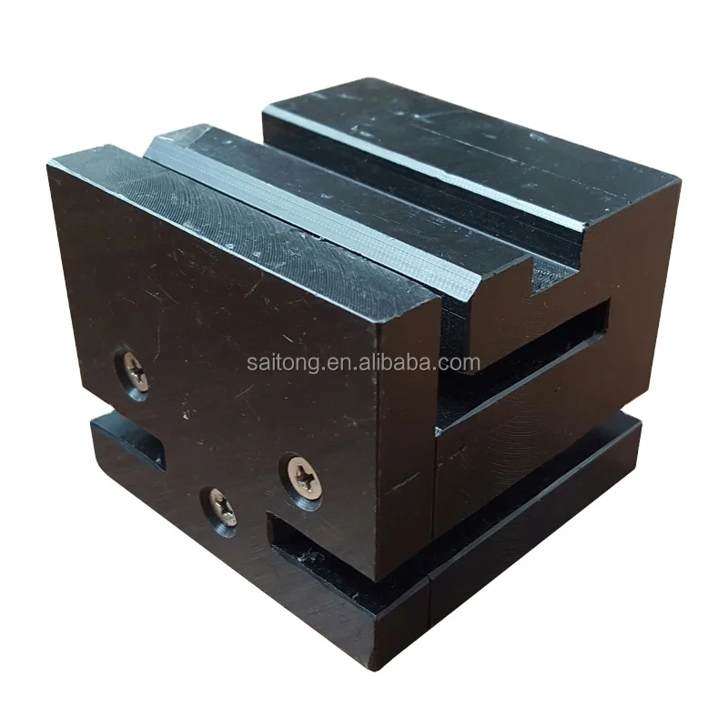 White Automatic Sliding Gate Door Top Nylon Guide Block fits standard 75mm post nylon block