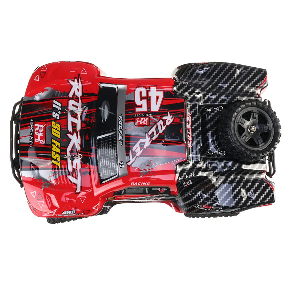 Remo RM Hobby 1625 2.4G 4WD 1/16 Scale Advanced  High Speed Waterproof Brushless Short Course RC Racing Cars Truck Rocket