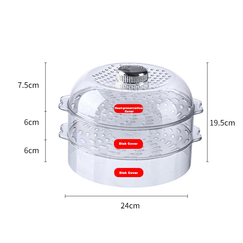 Custom High Quality Multi-layer Thermal Insulation Household Dish Cover