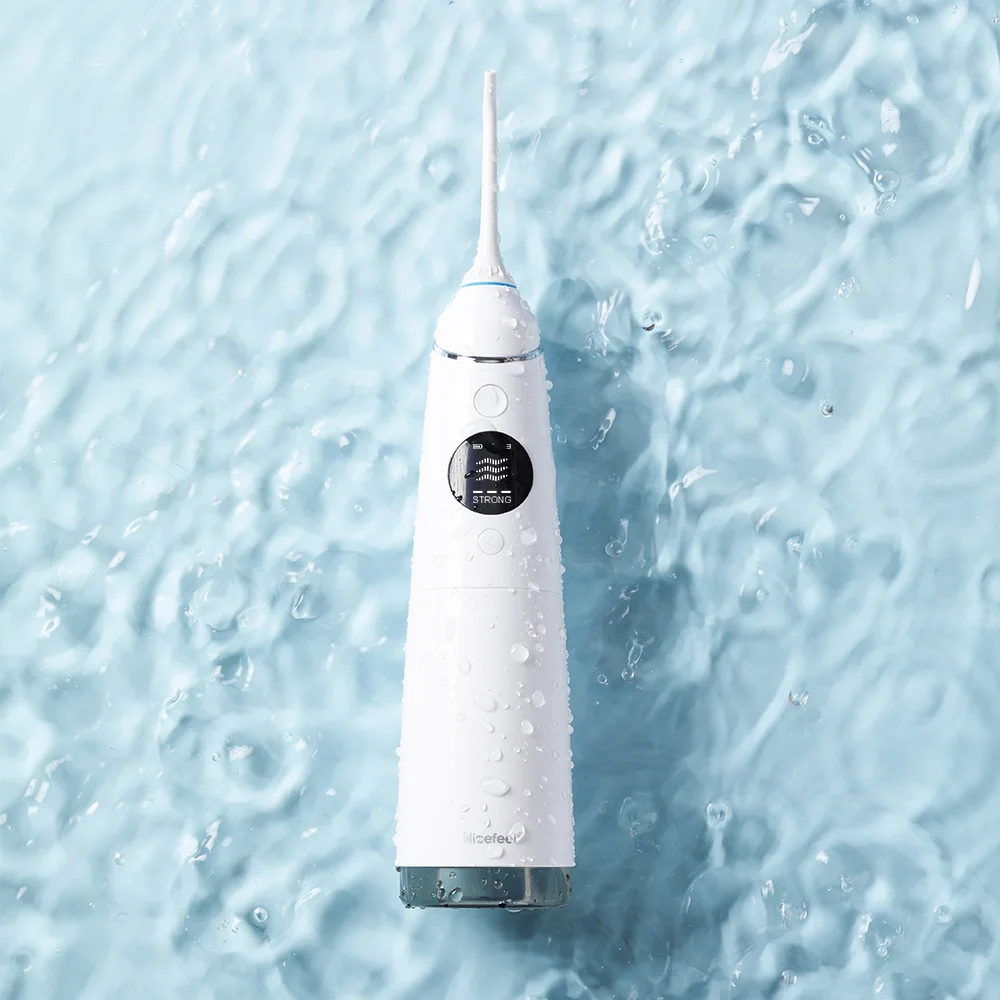 High pressure dental floss water jet for personal care teeth cleaner