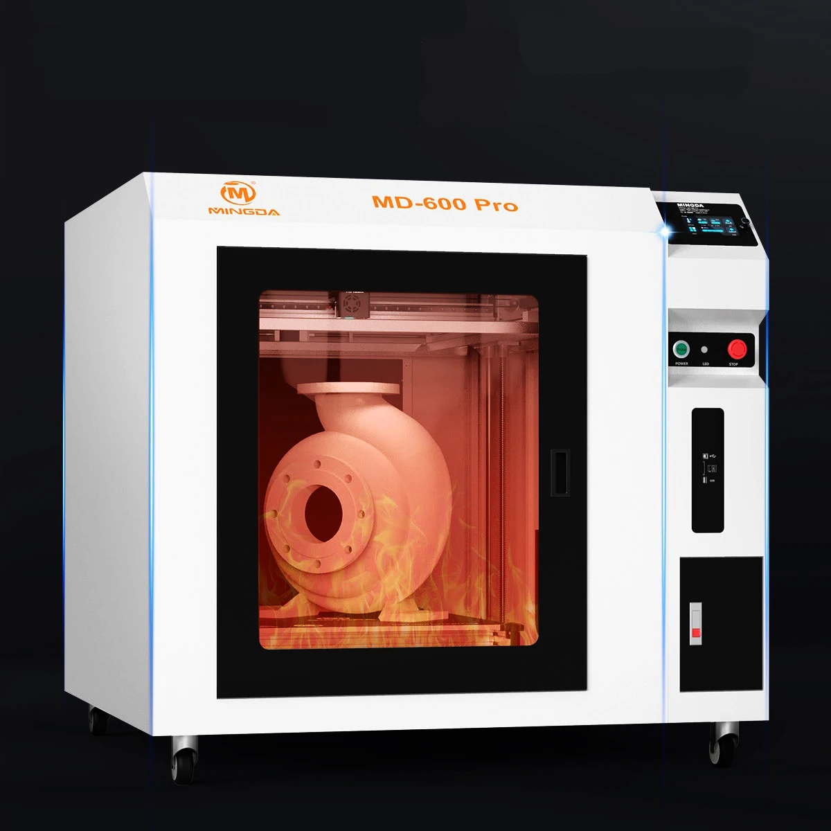 1000*1000*1000mm MINGDA MD-1000 Large giant Professional FDM impressora 3D Printer Machine for furniture Plastic 3D Models