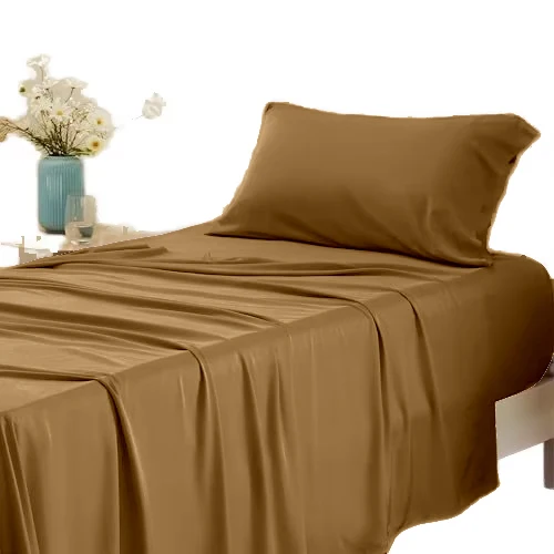 Luxuriously Tencel Drap Set Luxury King Size Pillowcase Embroidered Sheet Duvet Bedding Set