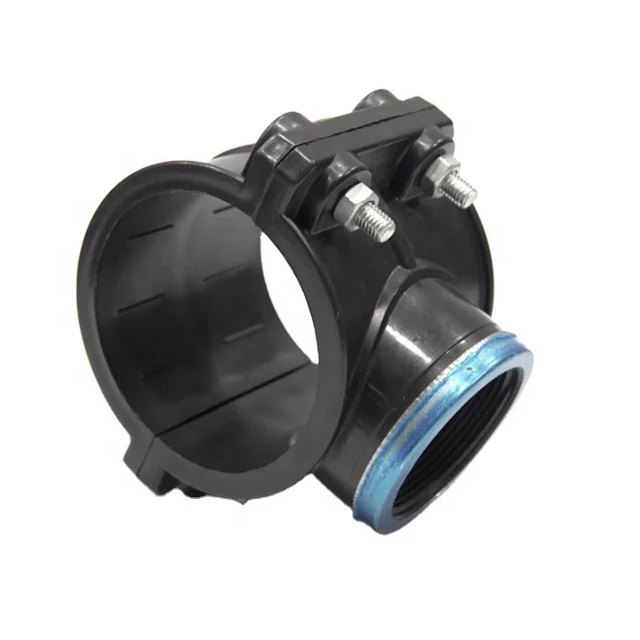 saddle clamp functional repairing joint pvc pipe clamp